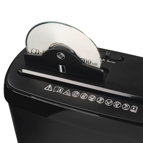 Шредер Hama Basic S8CD A4, за 8 листа и CD/DVD Шредер Hama Basic S8CD A4, за 8 листа и CD/DVD