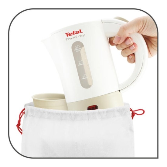 Електрическа кана, Tefal KO120130 TRAVEL CITY2 0.5L