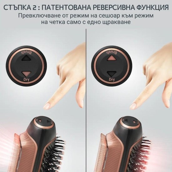 Електрическа четка за коса, Rowenta CF9840F0 Електрическа четка за коса, Rowenta CF9840F0