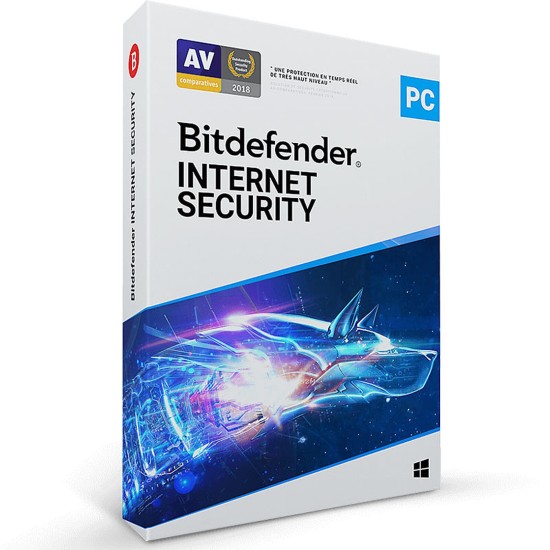 Bitdefender Internet Security - 1 година защита за Windows