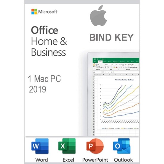 Microsoft Office 2019 Home and Business Mac Bind - Дигитален лиценз Microsoft Office 2019 Home and Business Mac Bind - Дигитален лиценз