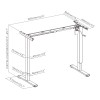 Електрическа рамка за бюро Compact