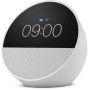 Смарт часовник Amazon Echo Spot 2024, Alexa асистент, Бял