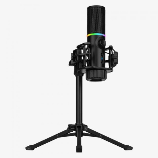 Настолен микрофон Streamplify MIC RGB – USB микрофон с RGB осветление за стрийминг и подкастинг