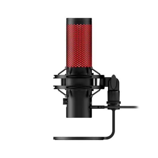 Настолен микрофон HyperX QuadCast 2 – Професионален USB микрофон с изключително качество на звука