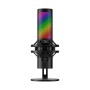 Настолен микрофон HyperX QuadCast 2 S – Професионален USB микрофон с RGB осветление и подобрено качество на звука